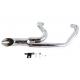 V-Twin Wyatt Gatling Butte Exhaust System Chrome 29-2007